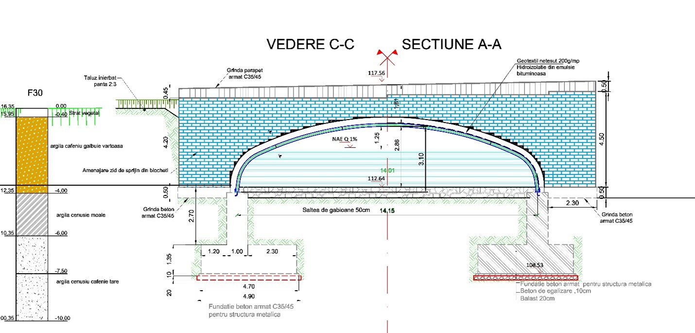 Fig. 4: Detaliu de executie la Centura Biharia