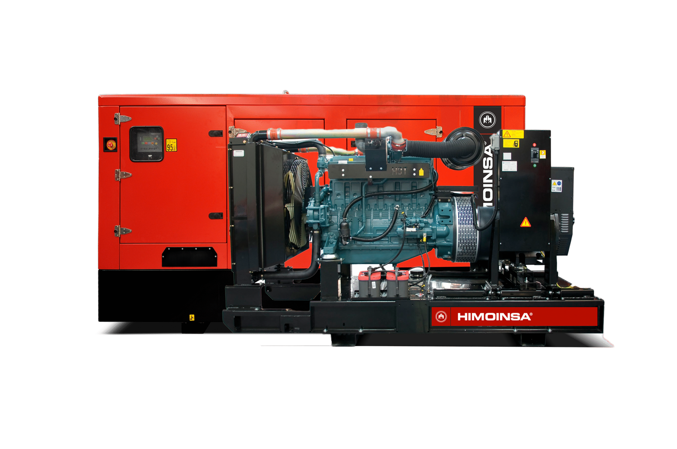 Grup electrogen diesel HIMOINSA cu motorizare DOOSAN – puteri 220 – 1016 kVA.