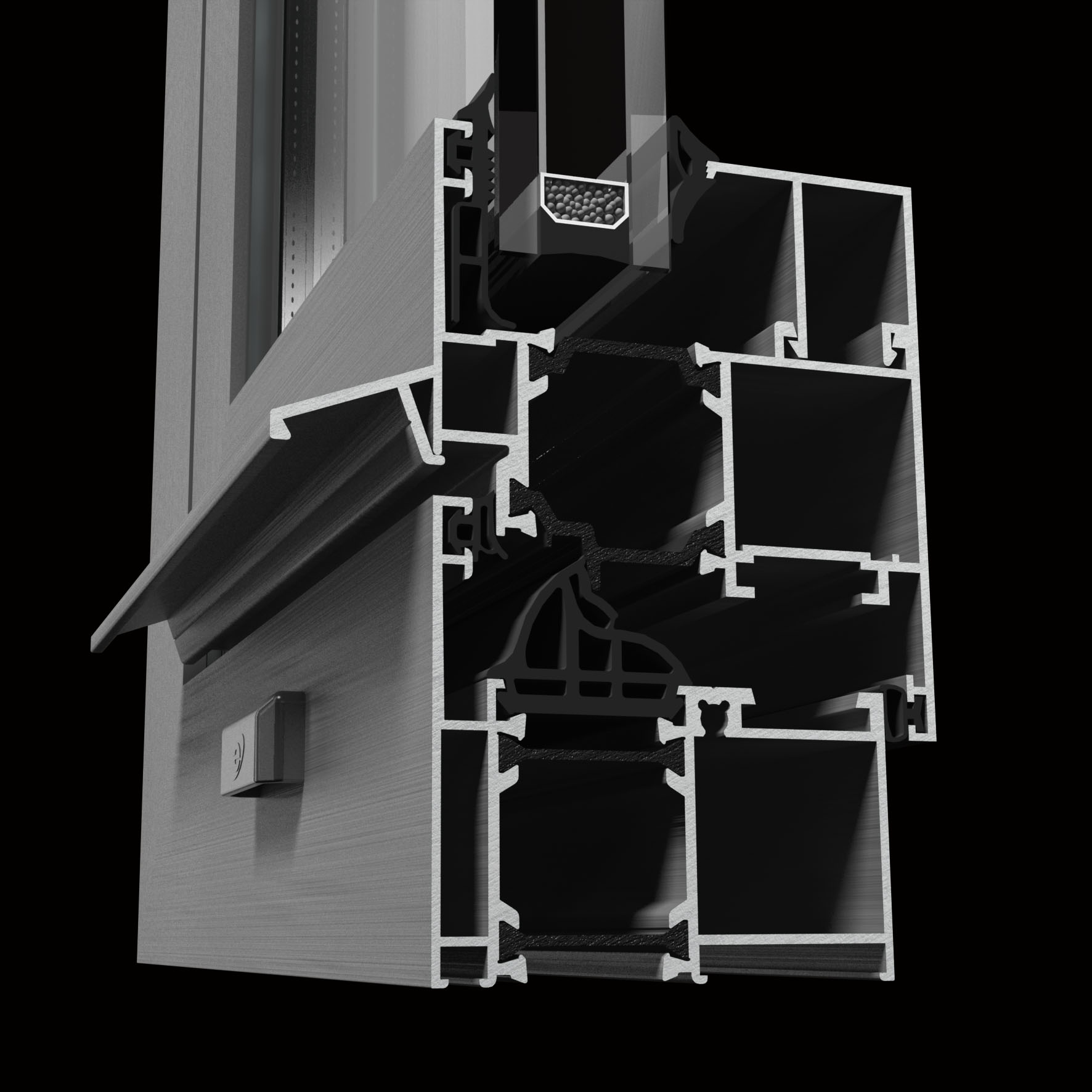 Sistem Tamplarie Aluminiu E45
