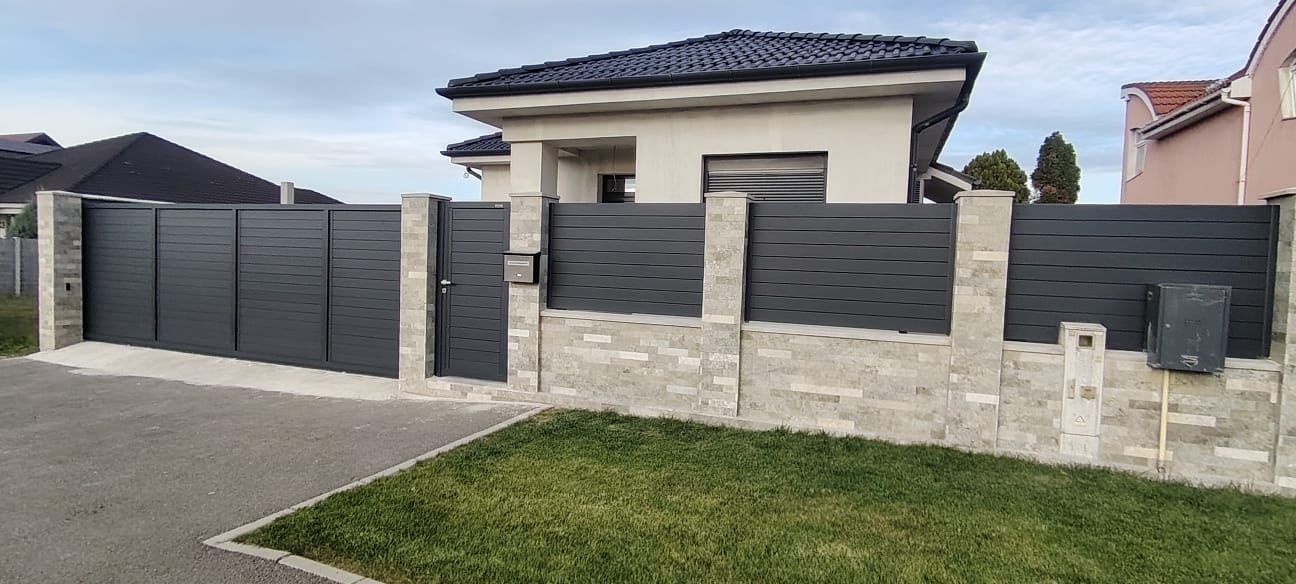 Culori și finisaje pentru gardurile din aluminiu iSTRUCT