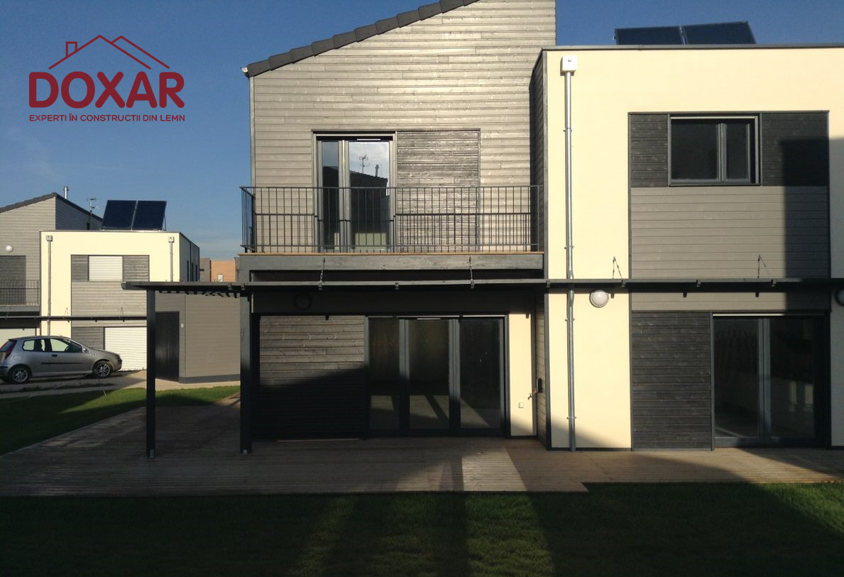 Case prefabricate din lemn