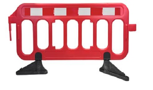 Barieră plastic delimitare si semnalizare lucrări – NEOS STRADA