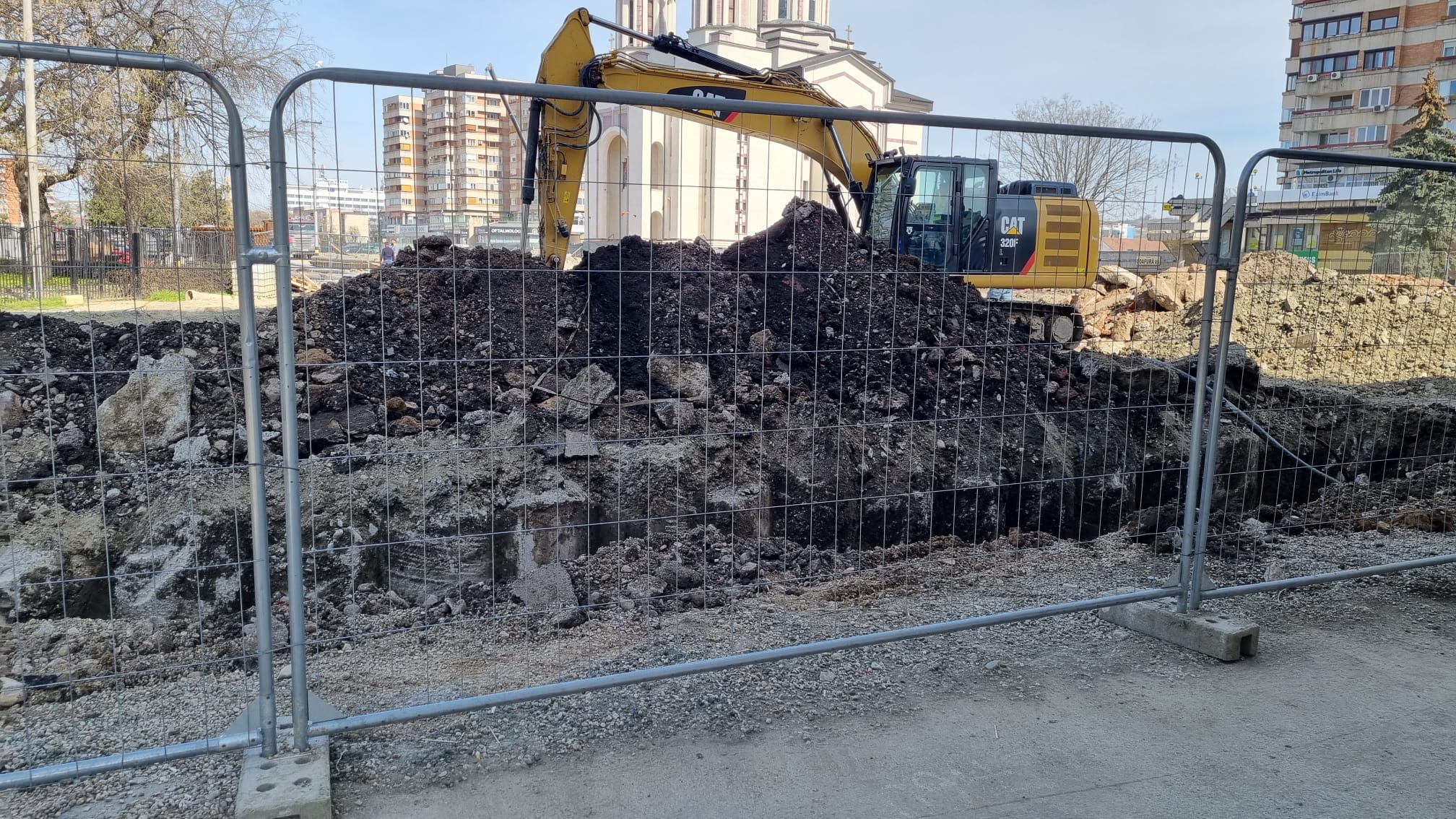 Panou gard mobil organizare santier / Gard delimitare santier model RT38 Standard