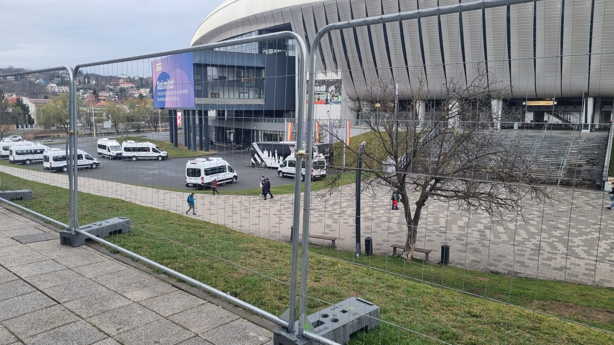 Panou gard mobil organizare santier / Gard delimitare santier model RT38 Standard