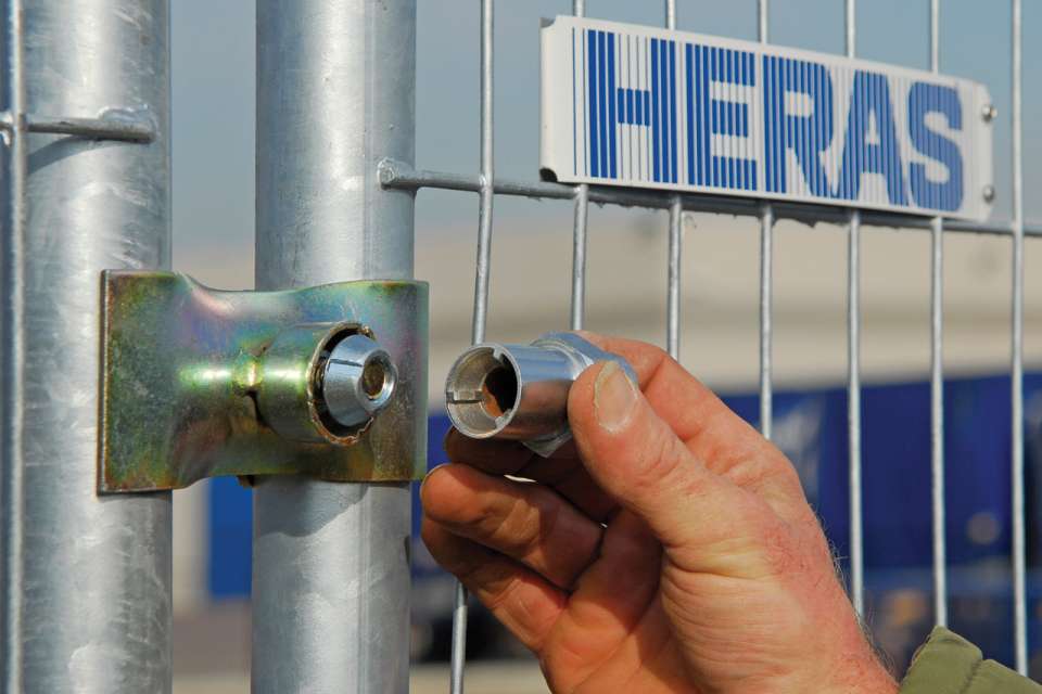 Garduri mobile / imprejmuiri temporare / garduri santier - M300 CB de la HERAS