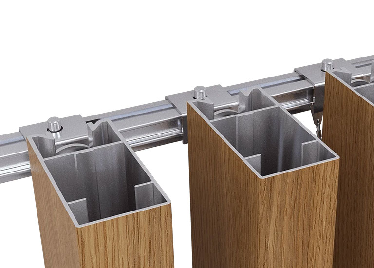 Riflaje aluminiu modulare, Battens 50 [GEPLAST]