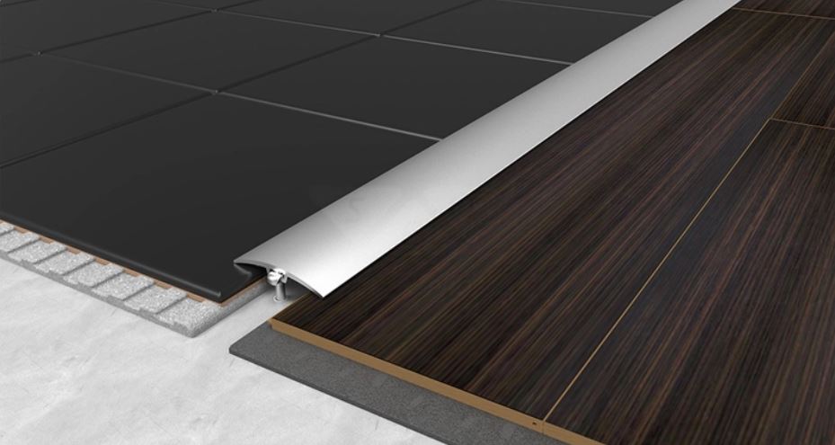 S64 - Profil de trecere cu diferență de nivel variabilă, cu șurub mascat, 40 mm