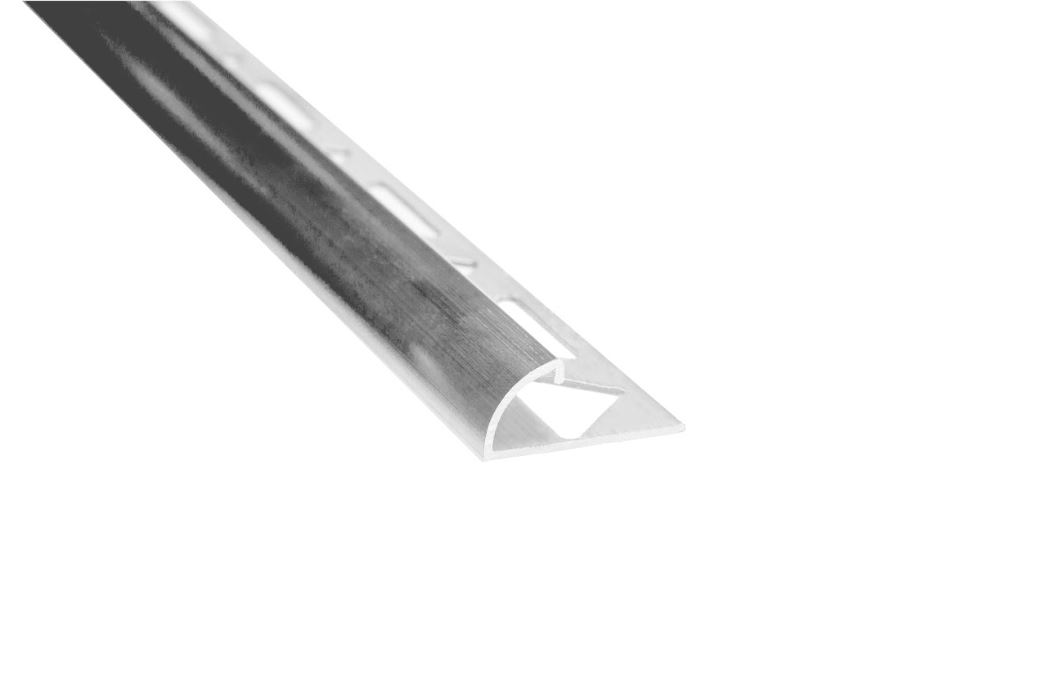 STR10 - Profil de colţ exterior rotund din inox 10mm