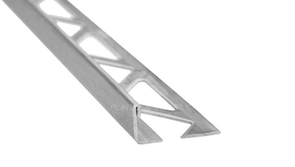 ST10 - Profil terminație din inox, drept 10 mm