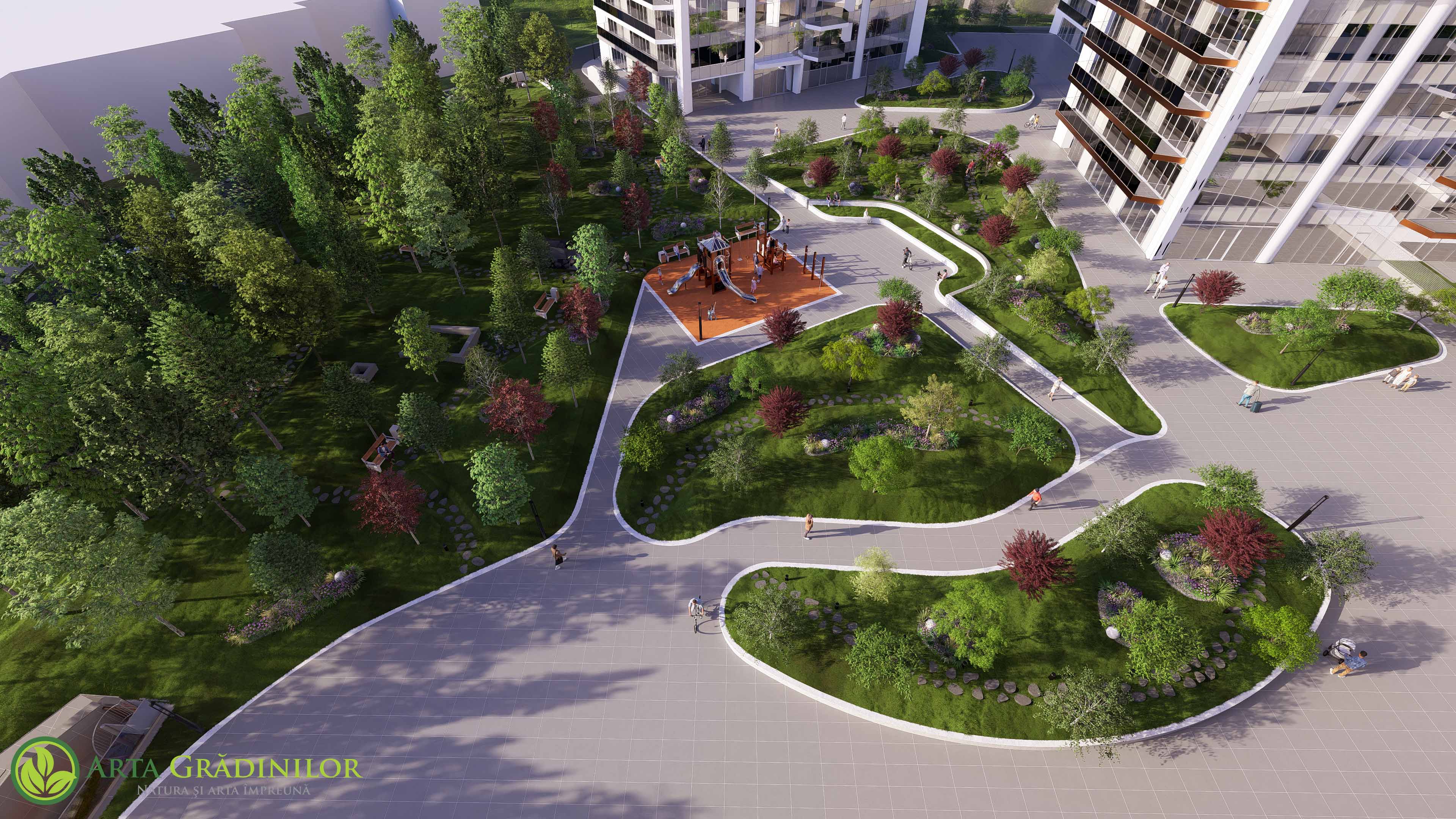 Proiectarea peisagistică: Soluții pentru integrarea coerentă a spațiului verde în proiectele complexe