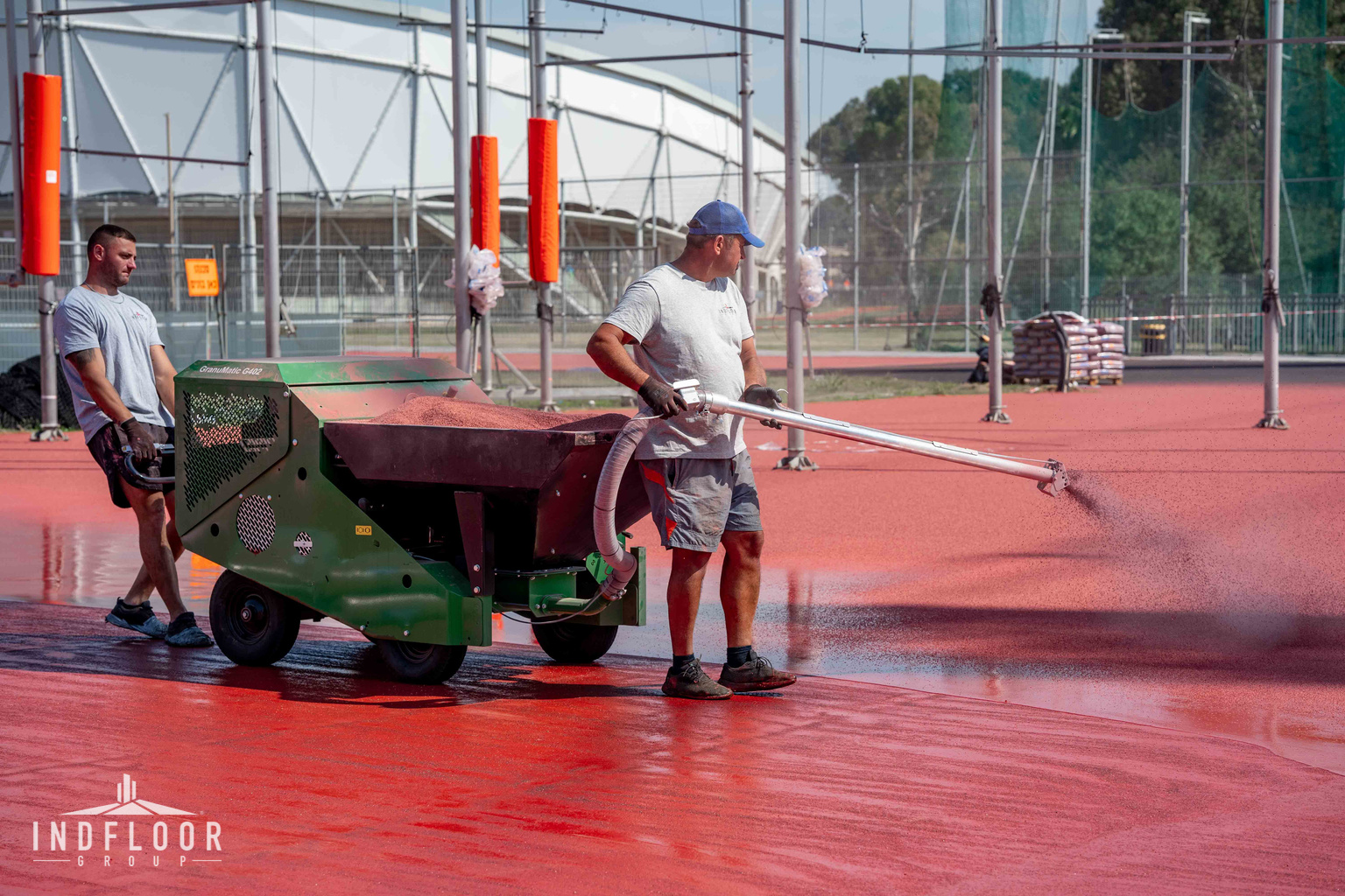 Sisteme de pardoseală pentru piste de atletism – Indfloor Group