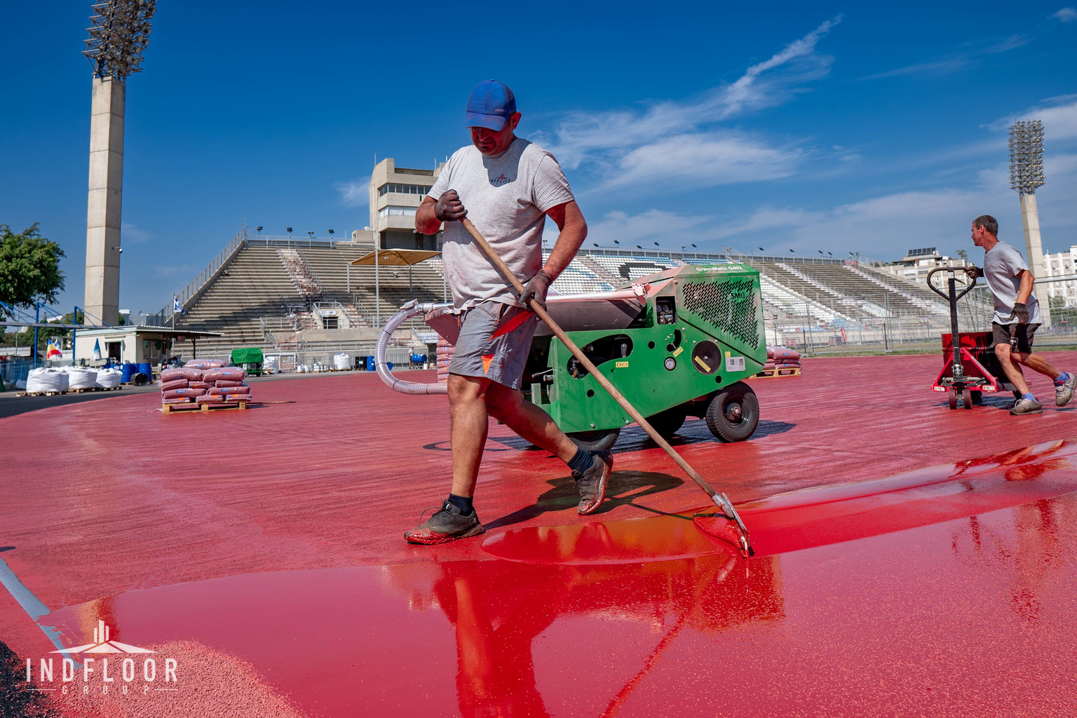 Sisteme de pardoseală pentru piste de atletism – Indfloor Group