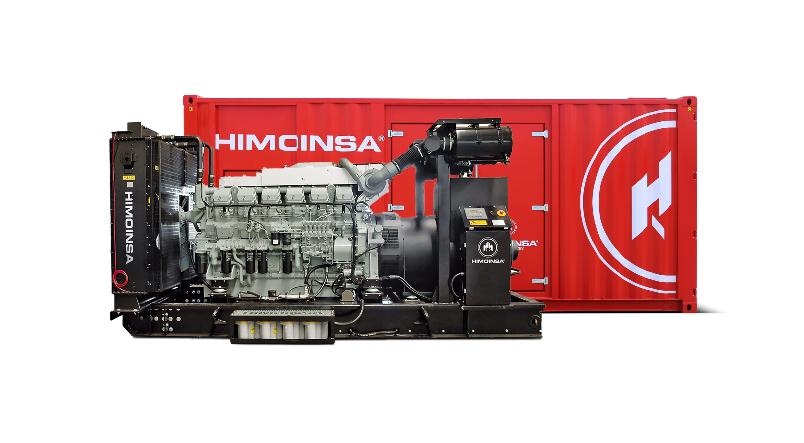 Grup electrogen diesel HIMOINSA cu motorizare MITSUBISHI – puteri 735 – 2816 kVA