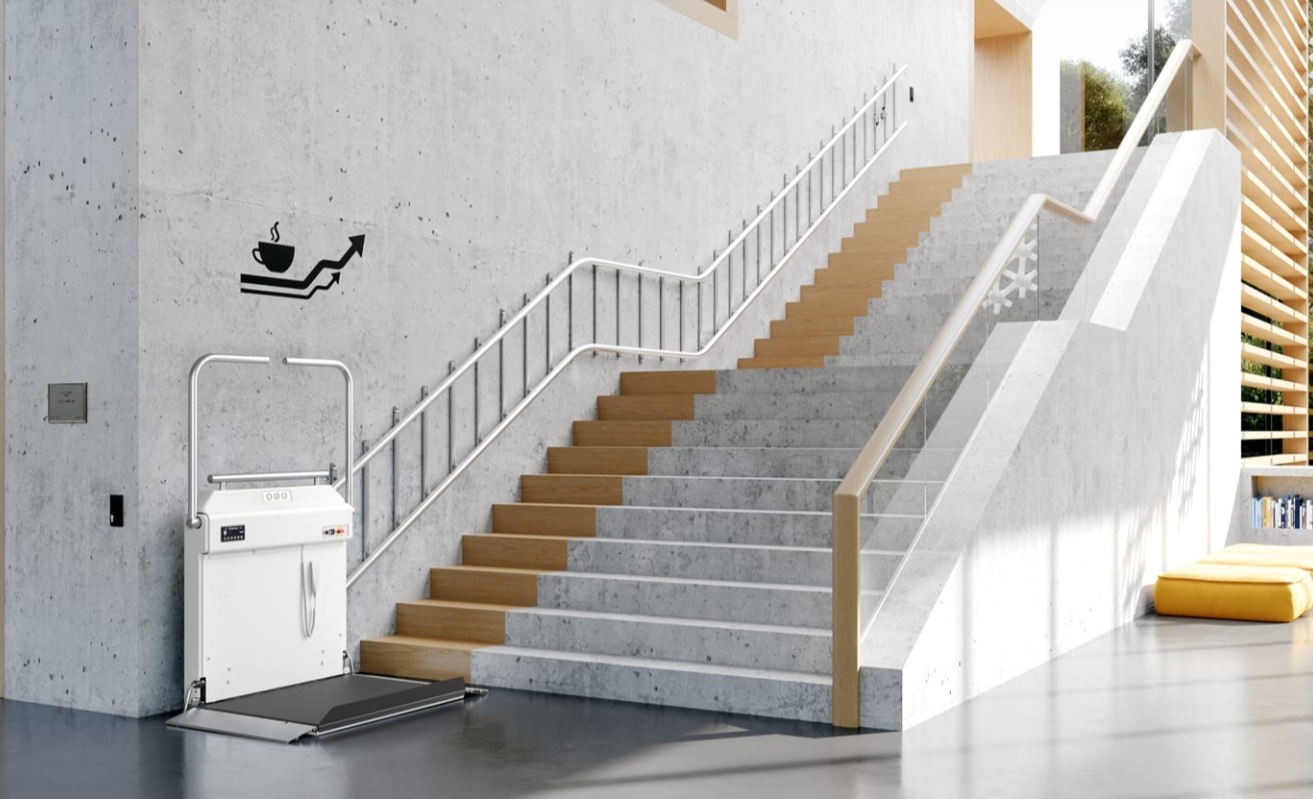 Lift inclinat cu platforma HIRO 320