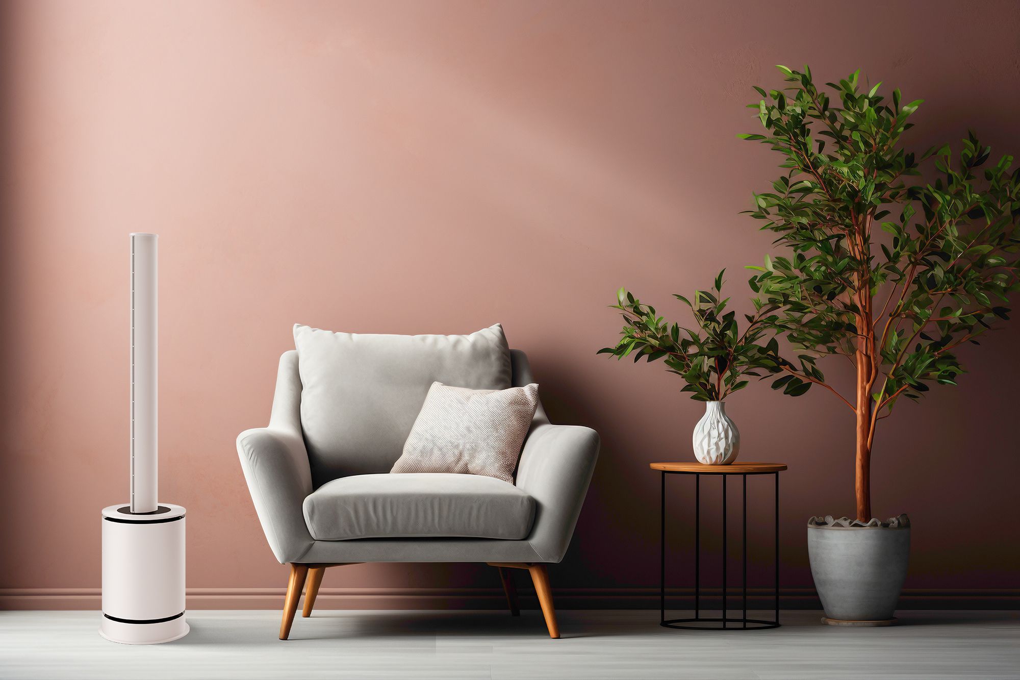 Venta AP100 Hybrid 3 în 1 Purificator de Aer+Ventilator+Aerotermă