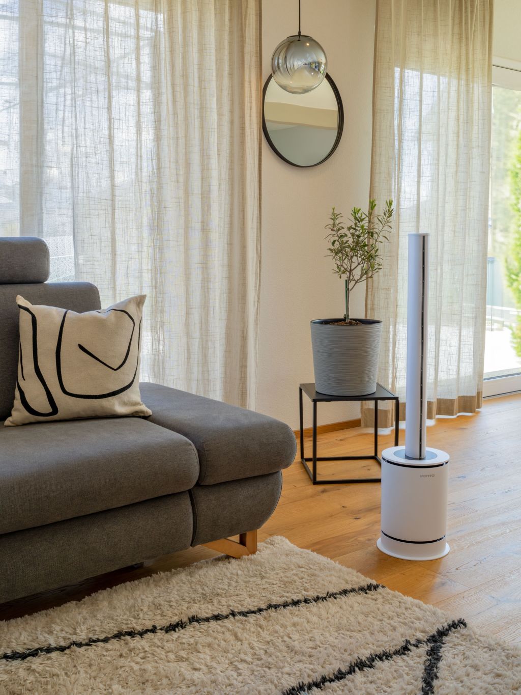 Venta AP100 Hybrid 3 în 1 Purificator de Aer+Ventilator+Aerotermă