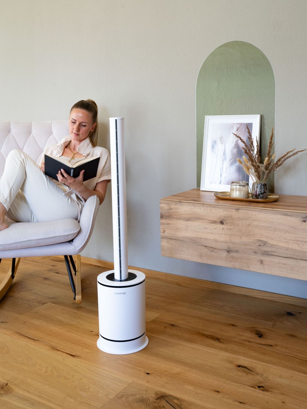 Venta AP100 Hybrid 3 în 1 Purificator de Aer+Ventilator+Aerotermă