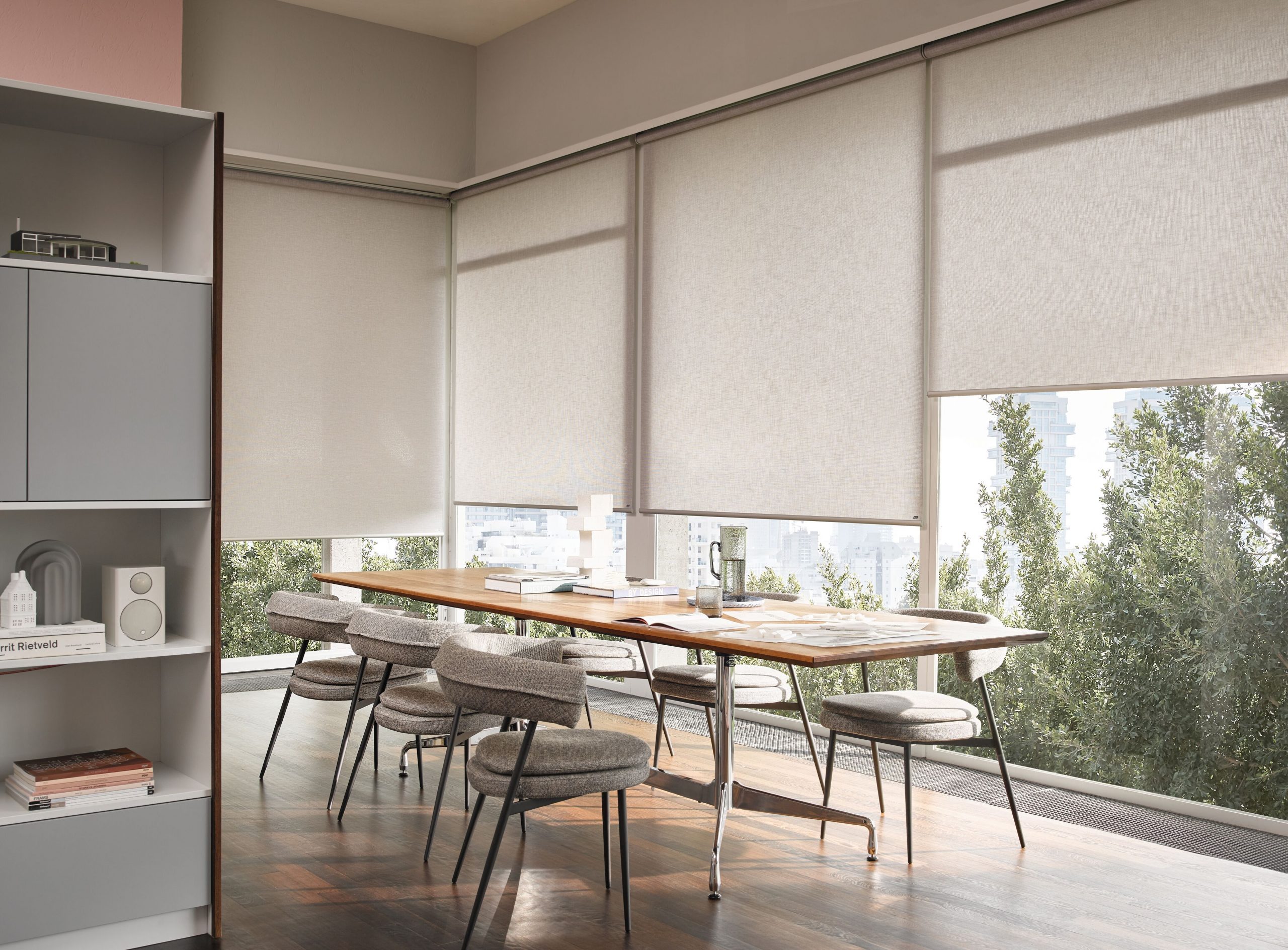 Rolete textile de interior