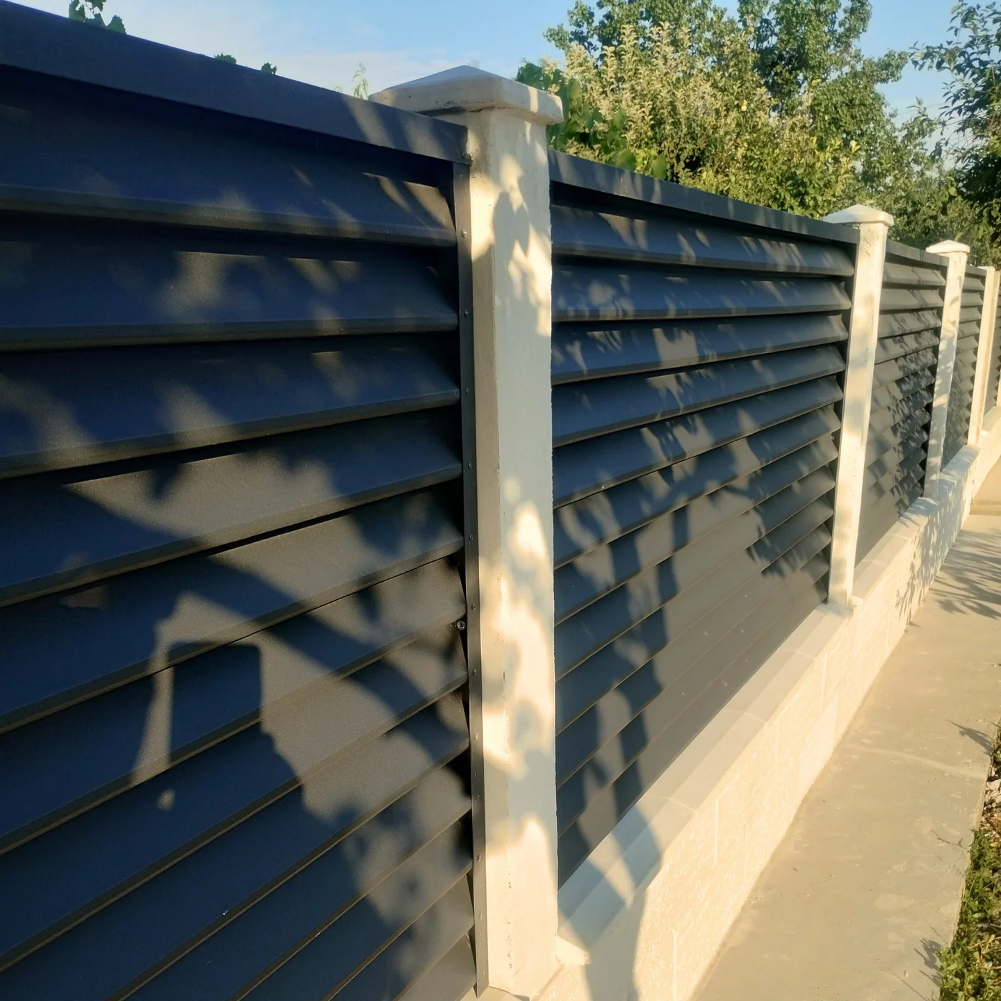 Gard Metalic Tip Jaluzea Sigma - Gri Atlantic Dublu