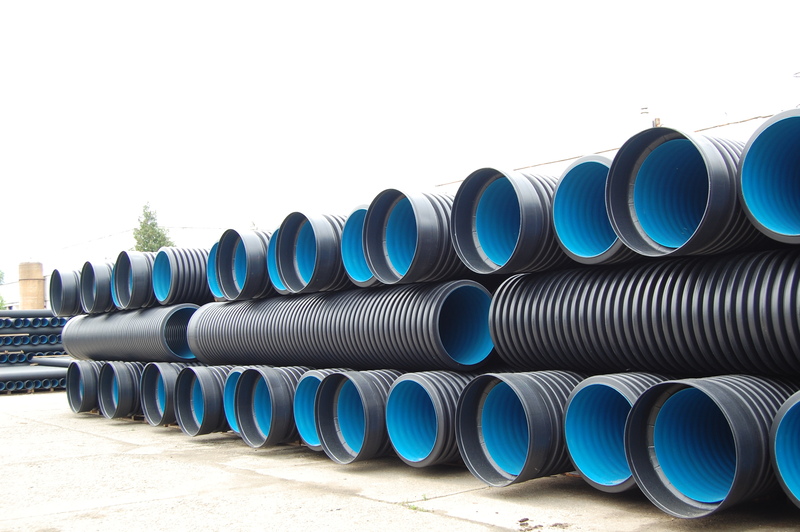 Teava corugata din Polietilena de Inalta Densitate (HDPE)